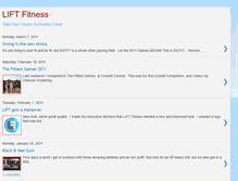 Tablet Screenshot of liftfitnessatx.blogspot.com