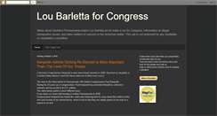 Desktop Screenshot of louforcongress.blogspot.com