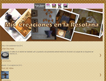 Tablet Screenshot of laresolanaenelcorral.blogspot.com