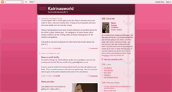 Desktop Screenshot of katrinamodel.blogspot.com