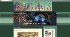 Desktop Screenshot of fabledlands.blogspot.com