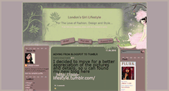 Desktop Screenshot of londongirlifestyle.blogspot.com