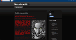 Desktop Screenshot of mundomitico2d.blogspot.com