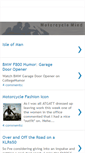 Mobile Screenshot of motorcyclemind.blogspot.com