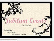 Tablet Screenshot of jubilantevents.blogspot.com