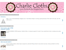 Tablet Screenshot of charliecloths.blogspot.com