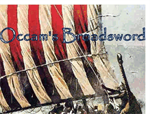 Tablet Screenshot of occamsbroadsword.blogspot.com