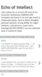 Mobile Screenshot of echo-of-intellect.blogspot.com