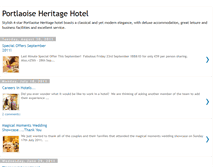 Tablet Screenshot of portlaoiseheritagehotel.blogspot.com