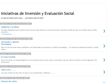 Tablet Screenshot of evaluasocial.blogspot.com