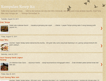 Tablet Screenshot of myresep.blogspot.com