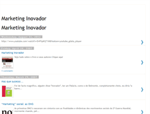 Tablet Screenshot of marketinginovador.blogspot.com