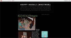 Desktop Screenshot of happyhoesli.blogspot.com