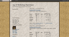 Desktop Screenshot of aomxsupremacy.blogspot.com