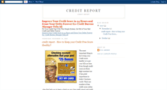 Desktop Screenshot of creditreportcnxr.blogspot.com