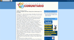 Desktop Screenshot of intercambiocomunitario.blogspot.com