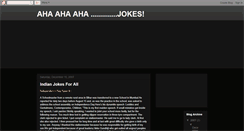 Desktop Screenshot of ahaahajokes.blogspot.com