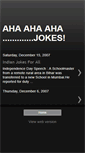 Mobile Screenshot of ahaahajokes.blogspot.com