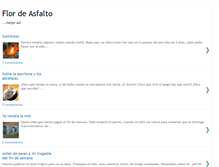 Tablet Screenshot of flordeasfalto-cors.blogspot.com