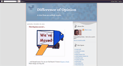 Desktop Screenshot of difference-of-opinion.blogspot.com