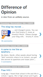 Mobile Screenshot of difference-of-opinion.blogspot.com