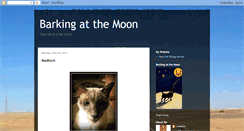 Desktop Screenshot of barkingatthemoon-lunakris.blogspot.com