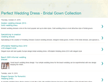 Tablet Screenshot of 2009weddingdress.blogspot.com