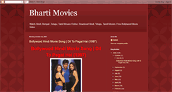 Desktop Screenshot of bhartimovies.blogspot.com