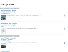 Tablet Screenshot of energynewstodays.blogspot.com