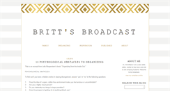 Desktop Screenshot of brittsbroadcast.blogspot.com