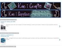 Tablet Screenshot of kae1crafts.blogspot.com