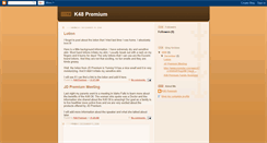 Desktop Screenshot of k48premium.blogspot.com