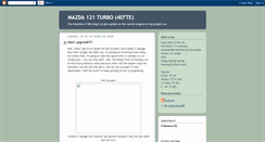 Desktop Screenshot of mazda121.blogspot.com