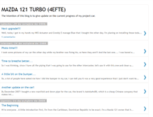 Tablet Screenshot of mazda121.blogspot.com