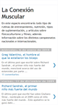 Mobile Screenshot of laconexionmuscular.blogspot.com
