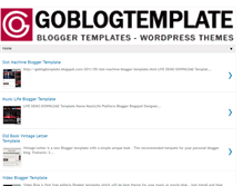 Tablet Screenshot of goblogtemplate.blogspot.com