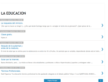 Tablet Screenshot of la-educacion.blogspot.com