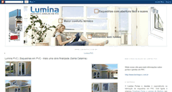 Desktop Screenshot of luminapvc.blogspot.com