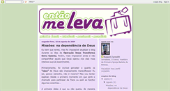 Desktop Screenshot of entaomeleva.blogspot.com