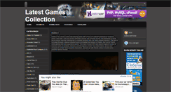 Desktop Screenshot of latestgamescollection.blogspot.com