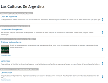 Tablet Screenshot of las-culturas-de-argentina.blogspot.com