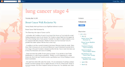 Desktop Screenshot of lungcancerstage4.blogspot.com