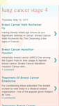 Mobile Screenshot of lungcancerstage4.blogspot.com