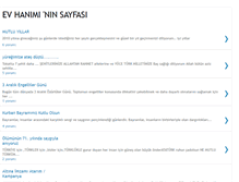 Tablet Screenshot of evhanimininsayfasi.blogspot.com