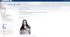 Desktop Screenshot of longhairmen.blogspot.com
