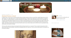 Desktop Screenshot of bellapepper.blogspot.com
