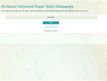 Tablet Screenshot of hollywoodsuprstars.blogspot.com