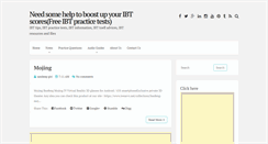 Desktop Screenshot of free-ibt-practicetests.blogspot.com