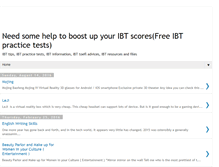 Tablet Screenshot of free-ibt-practicetests.blogspot.com