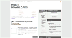 Desktop Screenshot of much-downloads.blogspot.com